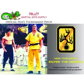 Bruce Lee "Enter The Dragon" Han's Tournament Patch - certificate, no autograph