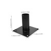 Levemolo 1set Heavy Duty Post Base Support for Fence Repair