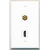 RiteAV - 1 RCA Yellow for Subwoofer/Audio and 1 HDMI