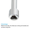 PATIKIL Triangle Spanner Keys, 6 Pack Zinc Alloy Elevator Lift
