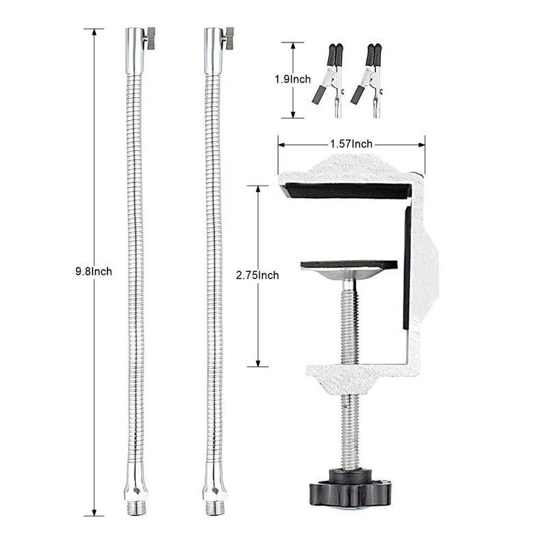 Toolour Helping Hands Soldering Third Hand Tool Tabletop Clamp Base