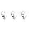 Minkissy 18pcs Eyelash Wearing Aid Tool Eyelash Grafting Display Rack