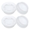 sourcing map 4Pcs Bung Cap, 2'' Plastic Bung Hole Caps,