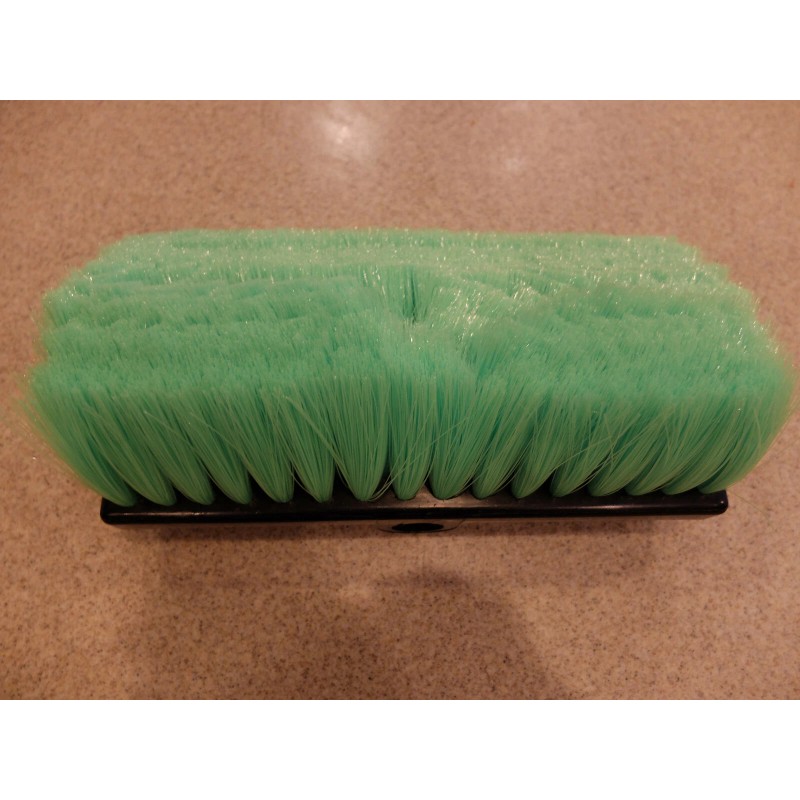 Carlisle Flo-Pac 36129775 - 10" Flo-Thru Vehicle Wash Brush w/