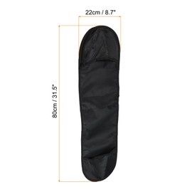 PATIKIL Skateboard Carry Bag, 31.5 x 8.7 Inch Skateboard Carrier Shoulder Bag Skateboard Rucksack
