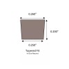 Lehzer Plugs New 1/4" TimberTech "Natural Oak" Plugs for Composite