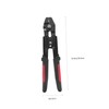 ABOOFAN 1 Set Stainless Steel Ferrule Crimping Tool Kit for