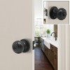Gobrico 2 Keyed Alike Entry Door Lock Knob Handle Lockset