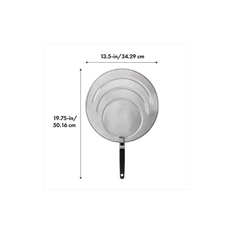 OXO Good Grips Stainless Steel Splatter Screen with Folding Handle