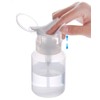 Biutee 200ml Empty Pump Bottle Nail Cleaner Bottle Pump Dispenser