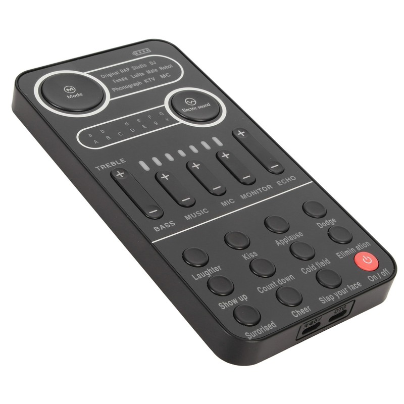 Portable Voice Changer Bluetooth 5.3 Multifunctional Effects Handheld Mini Live