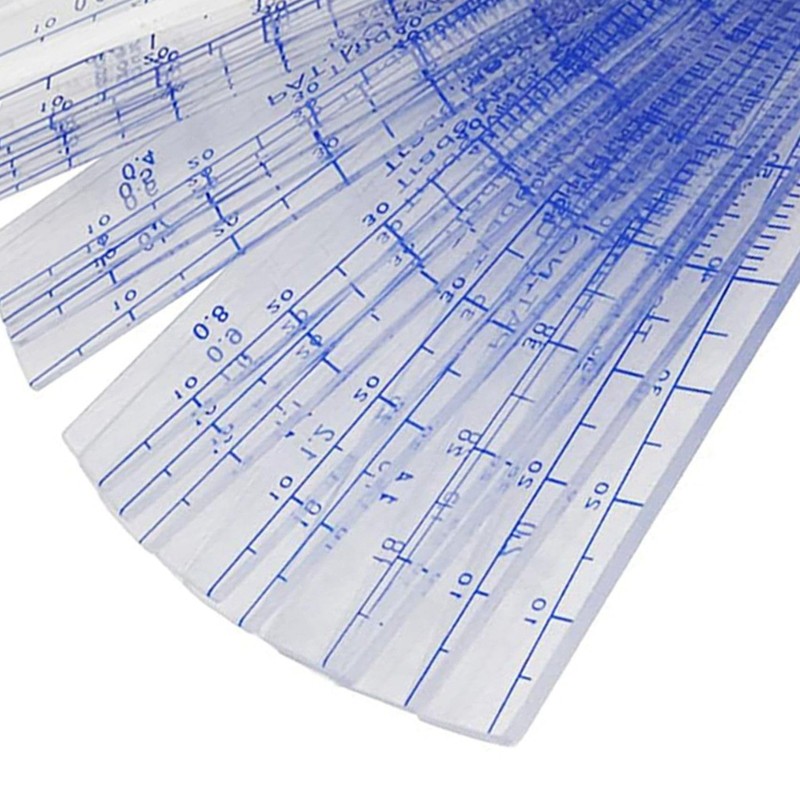 Tsudoku 2X Plastic Feeler Gauge 0.05mm to 3mm Metric -Measuring