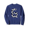 Creative Bold Marker Letter G - Cow Pattern Design Sweatshirt