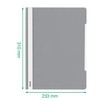 Leitz A4 Standard Plastic File, 30 Percent Pre-Consumer Recycled Plastic,