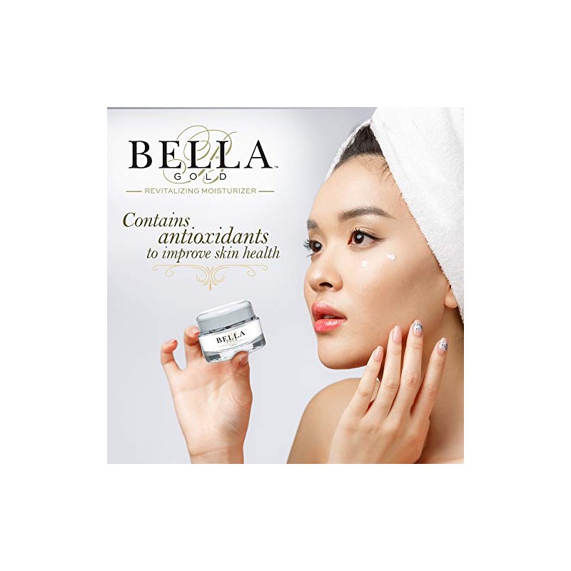 Bella Gold Revitalizing Moisturizer-Breakthrough Formula To Boost Collagen and Elastin.