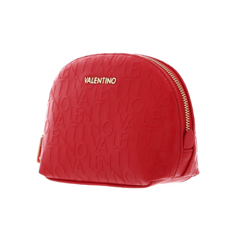 VALENTINO Relax Soft Cosmetic Case Rosso, red