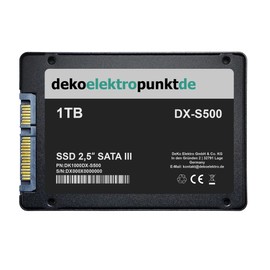 dekoelektropunktde 1TB SSD Hard Drive for Acer Predator Helios 300 PH317-52-51M6 Alternative Replacement Part 2.5 Inch SATA3