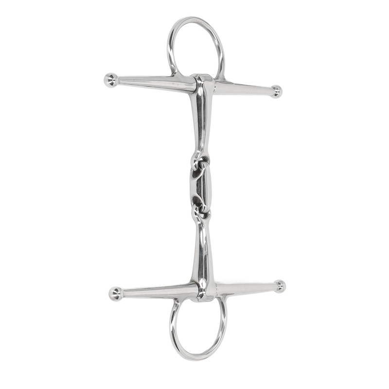 135mm Horse Mouth Bit Stainless Steel Horse Cheek Snaffle for