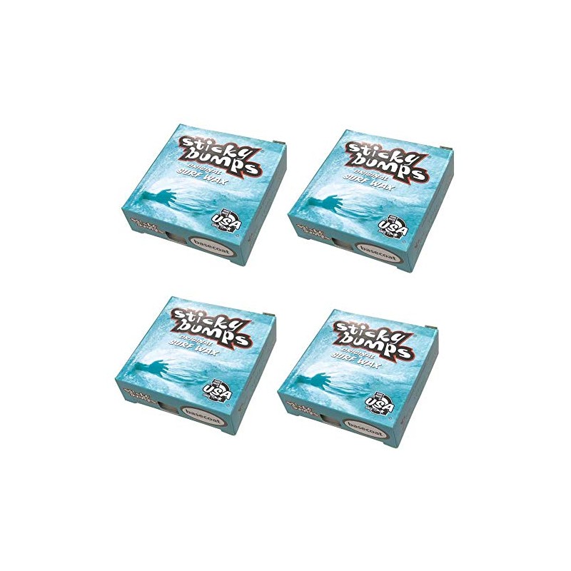 STICKY BUMPS Set of 4 Sticky Bumps Surf Wax/Surfboard Wax