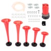 ECCPP 12V Air Horn 5 Trumpet Dixie Air Horn +