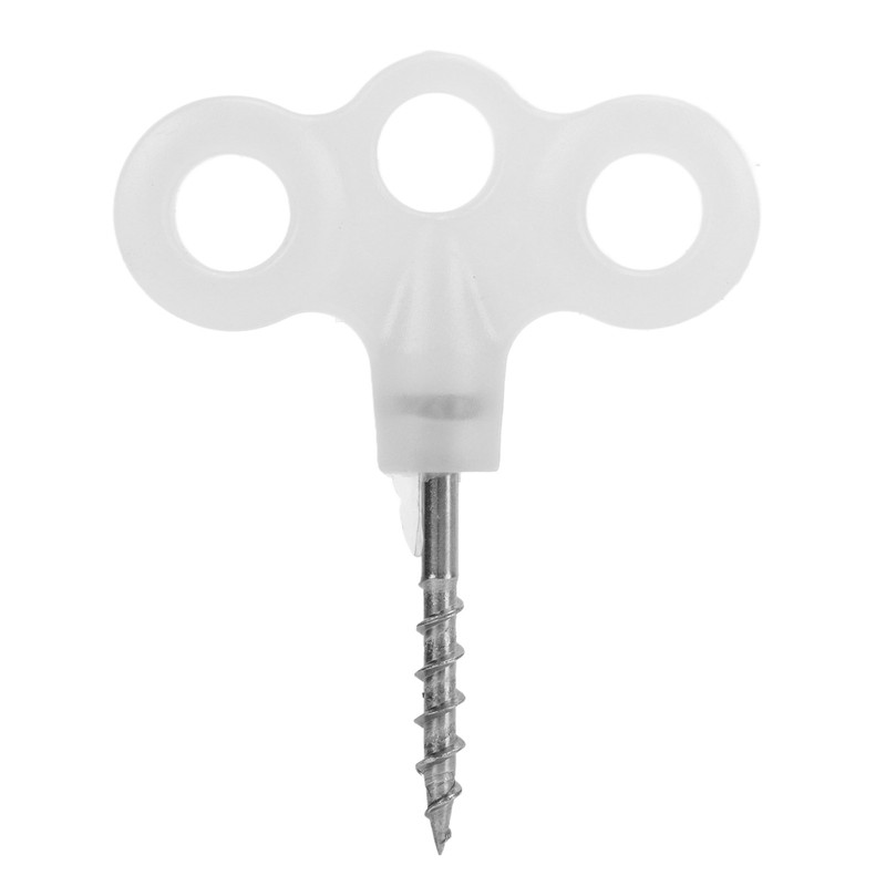 Outdoor Luminous Tent Stakes Stainless Steel Screw Ground Anchors Peg