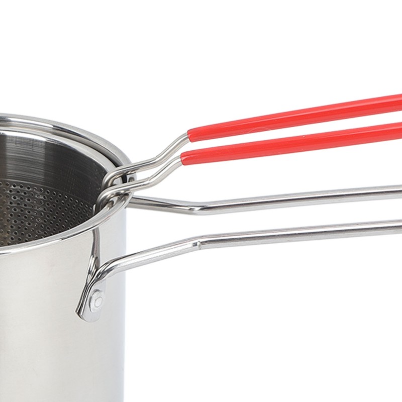 Small Deep Fryer Pot Stainless Steel Olecranon Type Diversion Japanese