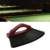 Pool Table Brush Soft Bristles Ergonomic Handle Arc Shaped Billiard