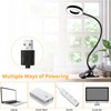 Woputne Desk Lamp Clip Light, 10 Dimmable Brightness 3 Light