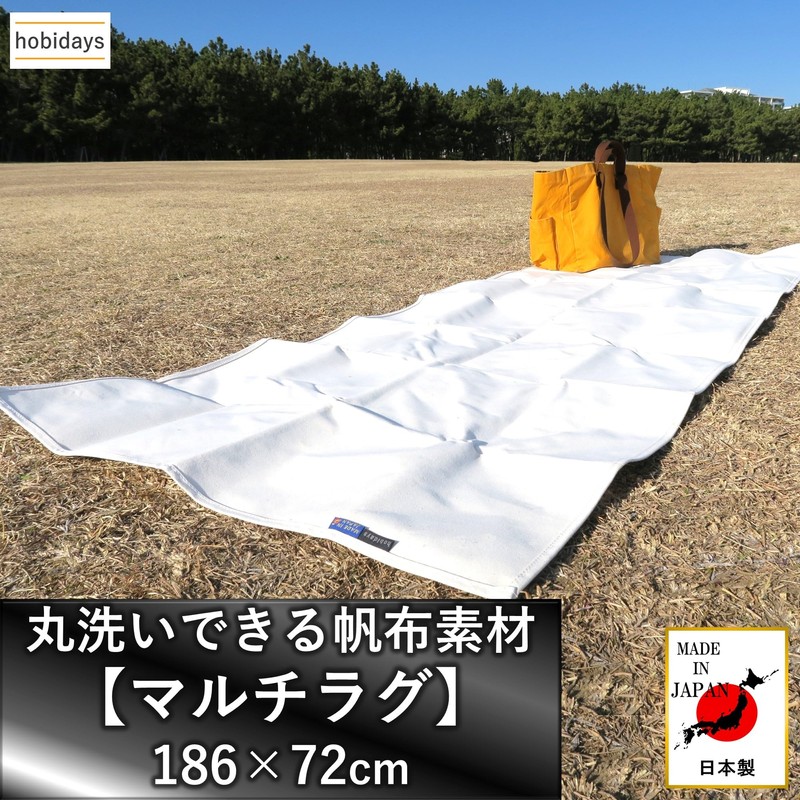 Hobidays SDGs Multi-Rug Leisure Sheet, Made in Japan, Washable, 73.3