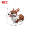 Larcele Panda Building Blocks, Toy Bricks, Animal Building Blocks, 7812