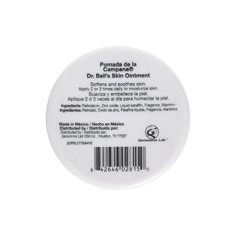 Pomada Dr. Bells - Pomada de la Campana 2.6 oz