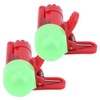 2 Sets Night Fishing Sensor Light Pole Alarm LED Signal