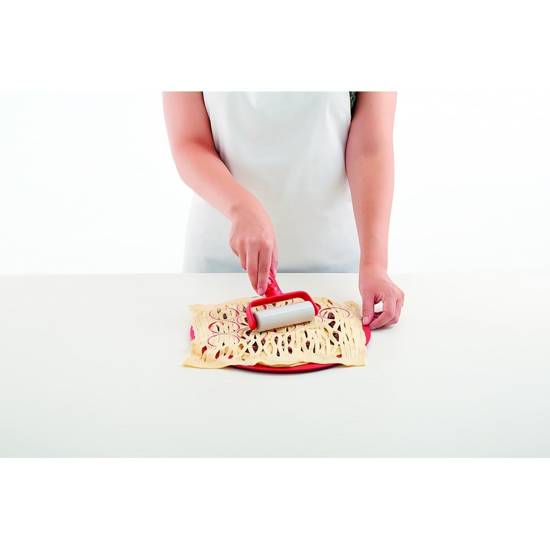 Lékué 0200130 Petits Fours Kit Plastic Red 30 x 30