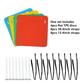 Eco Walker Soccer Goal Shooting Target Discs Sports Goal Reactive Agility Training: Enhance Accuracy and Agility for Lacrosse, Hockey, Soccer, Baseball