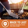 Yukon Glory Stainless Steel BBQ Tool Set with Rotating Stand
