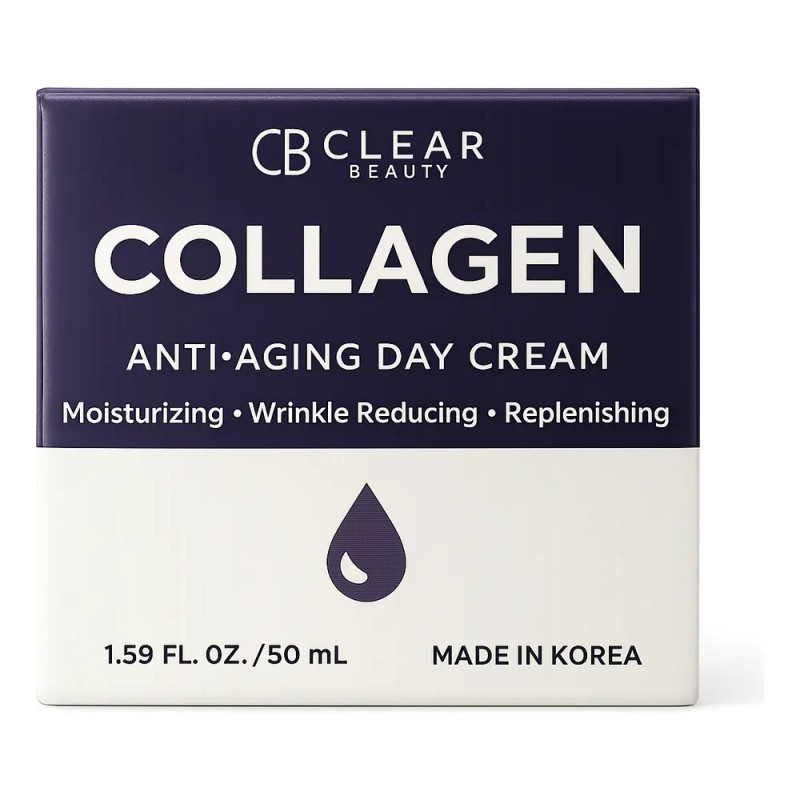 Crema Facial Antiedad Colágeno Cb Clear Beauty 50ml Coreana