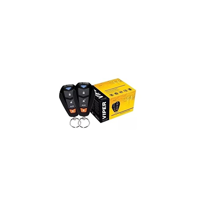 Alarma Automotriz Viper 3400v: Protección Avanzada con 2 Controles y