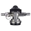 Kegco Keg Coupler, D System, Nickel