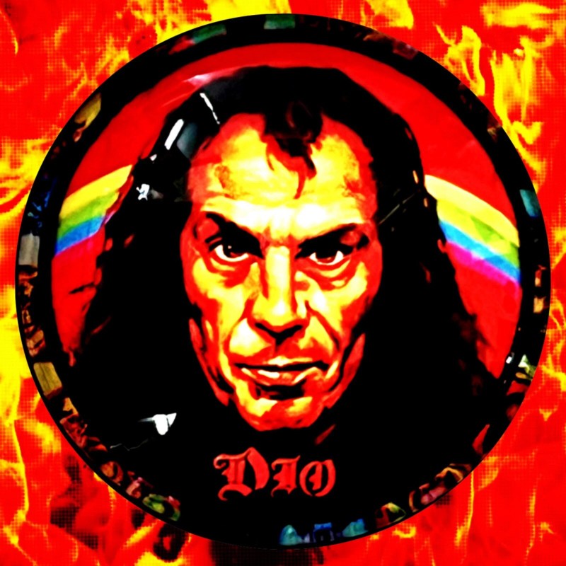 RAINBOW IN THE DARK RONNIE JAMES DIOFIVE EXCLUSIVE KEYCHAINS