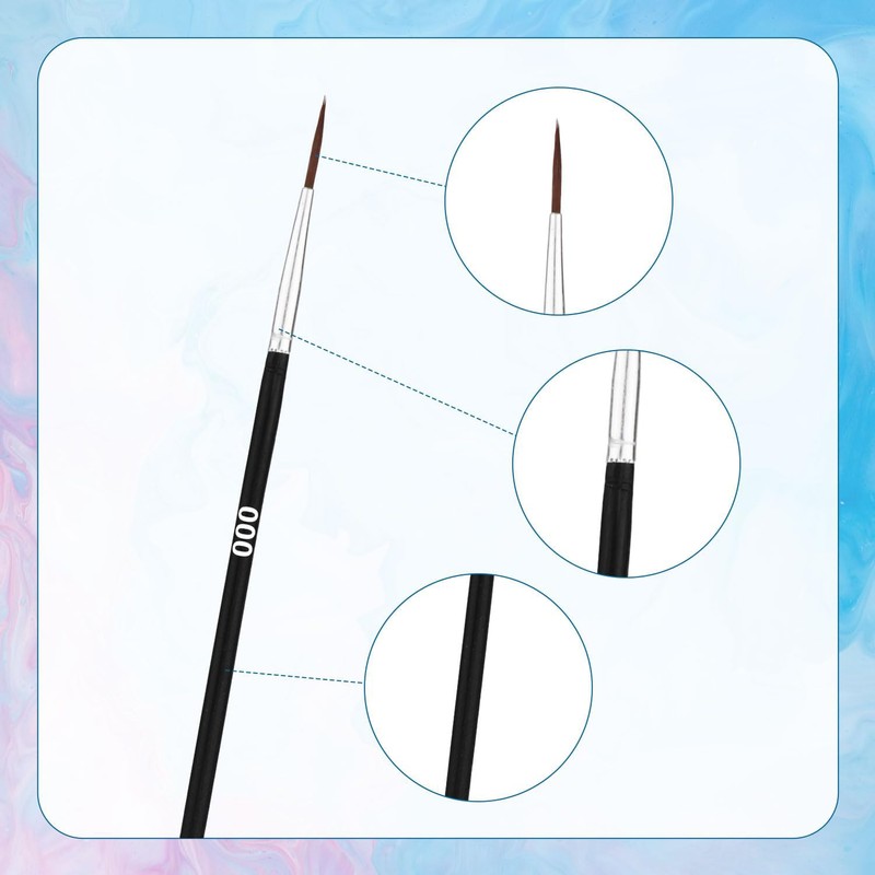 30pcs Detail Paint Brushes, Fine Paint Brush, Fine Detail Paint