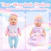 17" baby clothes 1