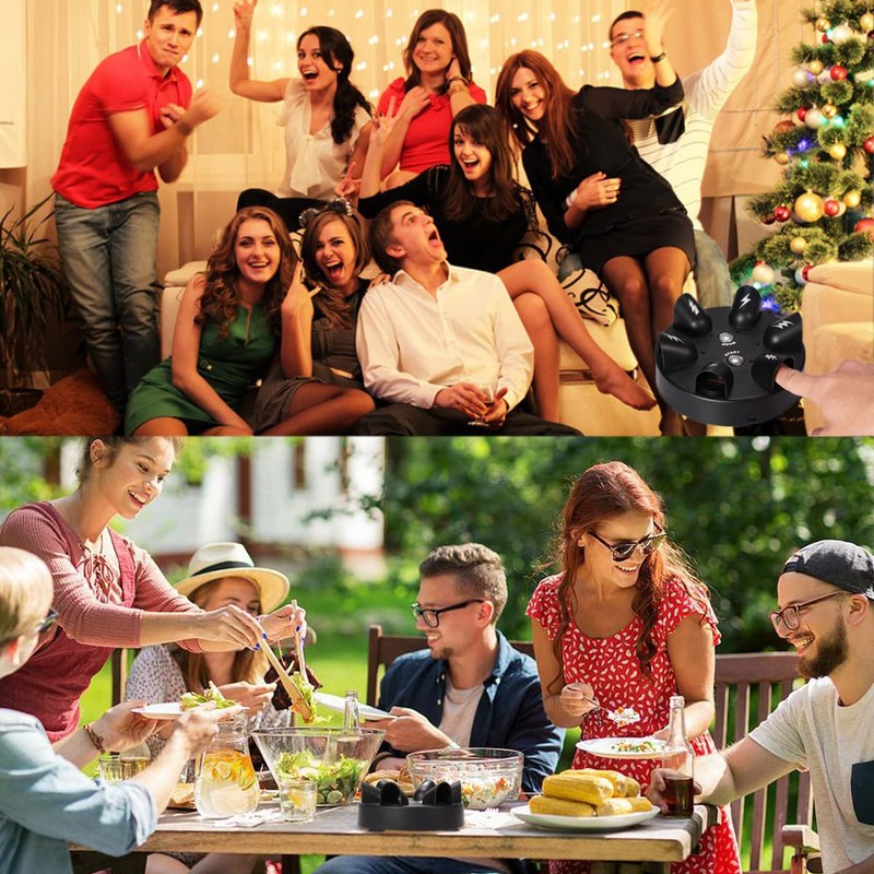 HIMM Electric Shocking Lie Detector, Finger Lie Detector Test Polygraph