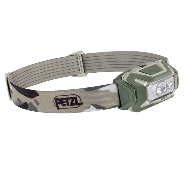 Petzl ARIA 1 RGB, Compact, Durable, Waterproof headlamp with White,