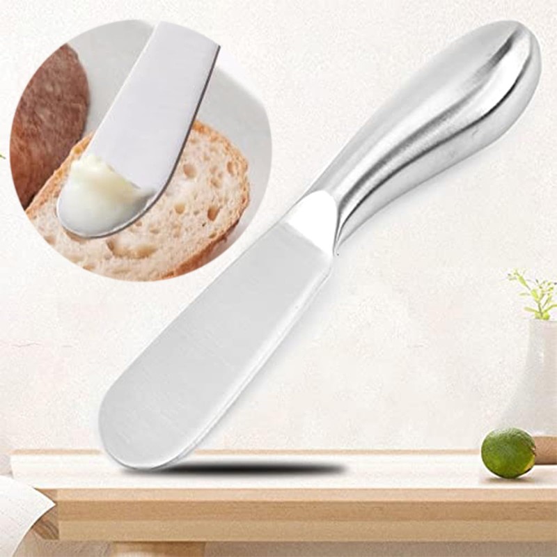 Butter Spreader Cheese Spreader Stainless Steel Easy Spread with Ergonomic