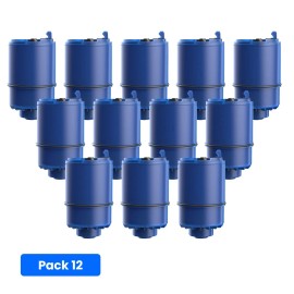 AquaCrest AQUA CREST Water Filter Replacement for RF-9999® Faucet , NSF Certified, 12 Pack