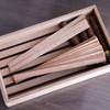 Woho 120 Packs Upgrade Spanish Cedar Wood Spills Strips Sticks