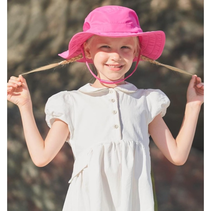 Connectile Safari Hat for Kids, UPF 50+, UV Protection, Hat,