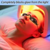 Fukaisu 2 Pairs Protective Goggles for Red Light, Tanning Bed