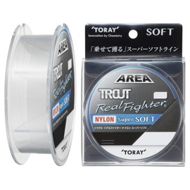 Toray Line Trout Real Fighter, Nylon, Super Soft, 328.4 ft (100 m), 3 lb
