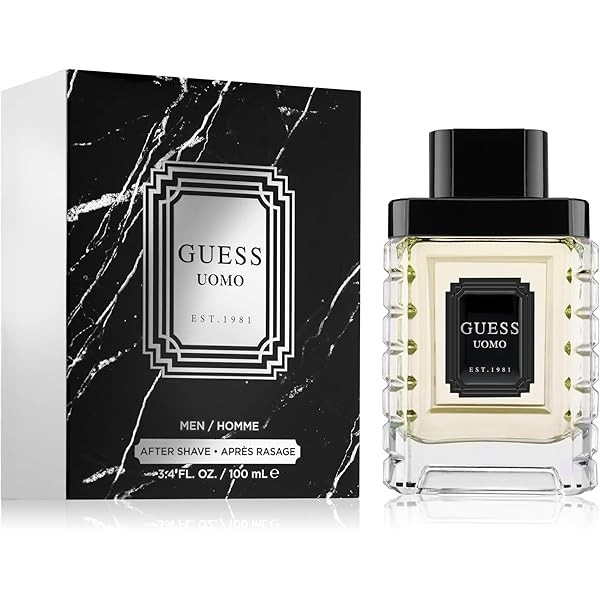 GUESS Uomo After Shave For Men, 3.4 Fl. Oz., Fresh